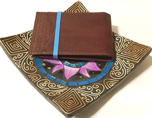 Blue Heavy-Duty Rubber Bands - 10 Non-Latex Premium Rubberbands # 64 (3 1/2 X 1/4 Inch) | Easy Id Soft Stretch ~ For Office Home Rc Camp Fish + Great For Any Indoor Or Outdoor Use - Large Lg Pk Pack #TOP4