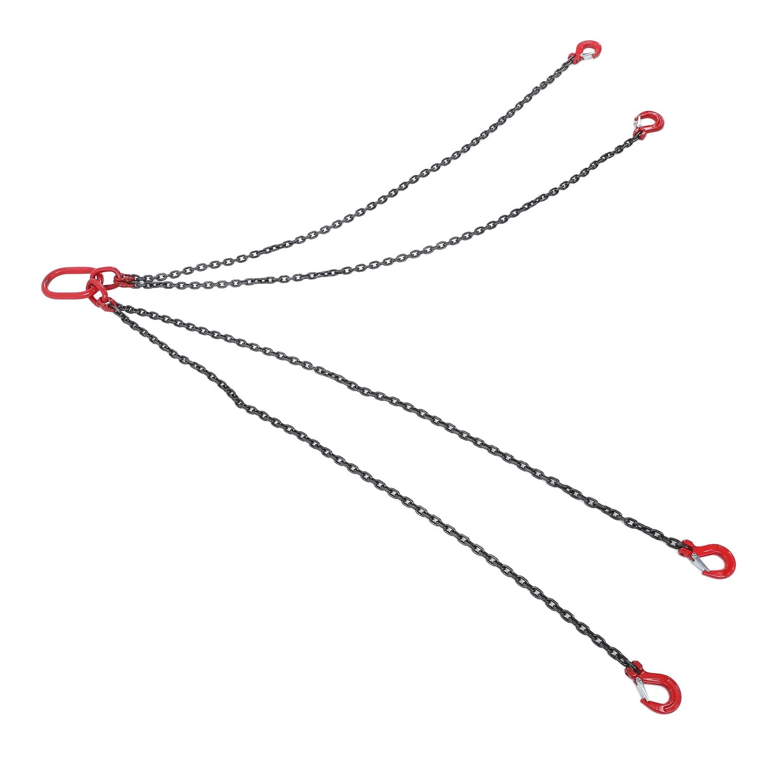 Eslinga de Cadena de 4 Patas Cadena de Elevación de Acero Duradera para Sitio de Construcción Minera 1,5 M 4 Patas (6T)