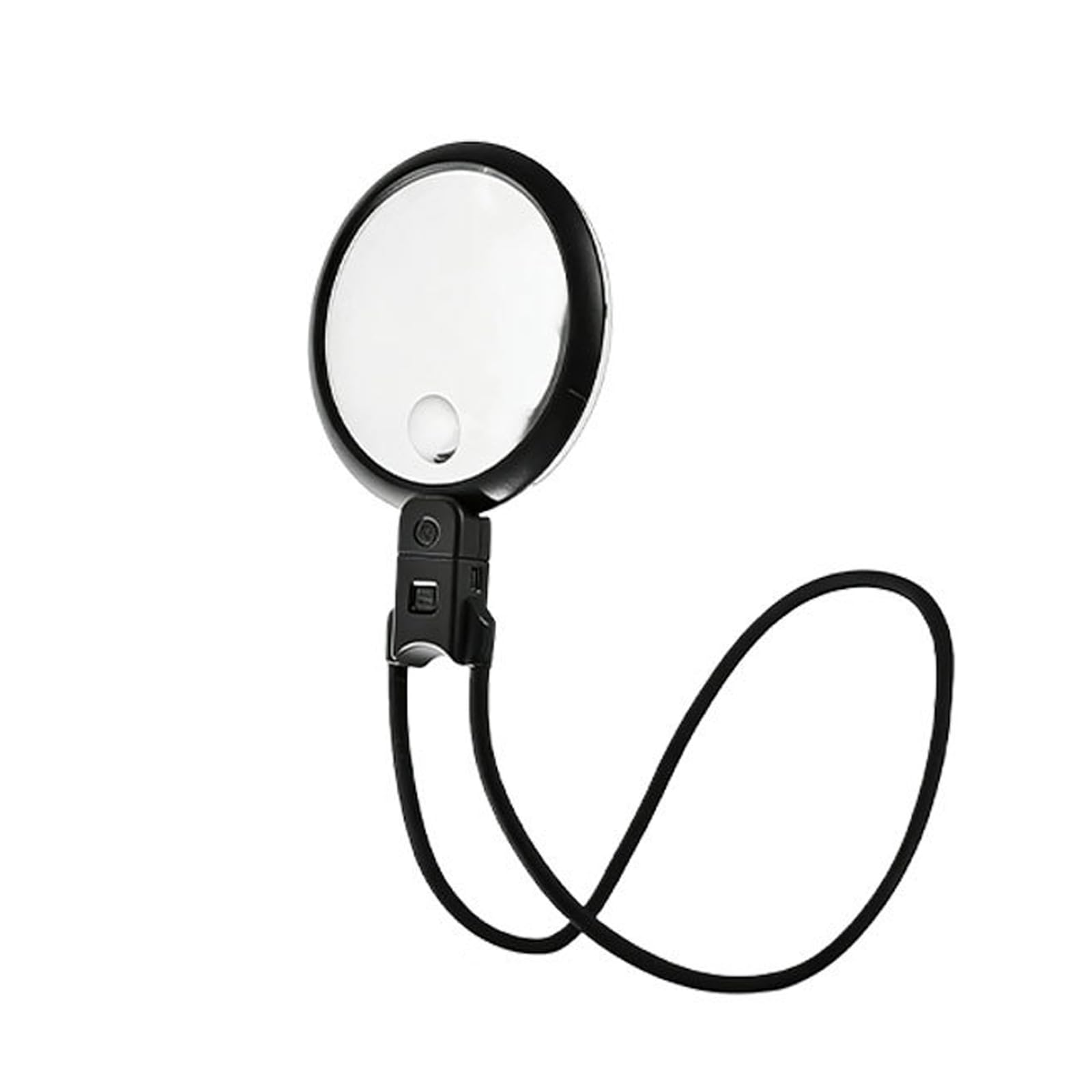 15X Neck Wear Magnifier Rechargeable Magnifier Glass 36 LED Magnification Glass for Reading Sewing and Crafting