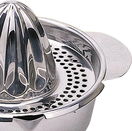 MasterClass KitchenCraft MCCITRUS Stainless Steel Lemon Squeezer / Citrus Juicer