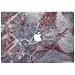 Produktbild hCase Design Hardshell Cover kompatibel mit MacBook Pro 13 Zoll (2020) - Dark Marble