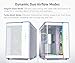 MONTECH KING 95 Dual-Chamber ATX Mid-Tower PC Gaming Case, High-Airflow Toolless Panels, Sturdy Curved Tempered Glass Front and Side Panel, ARGB Lighting, KING 95 WHITE US