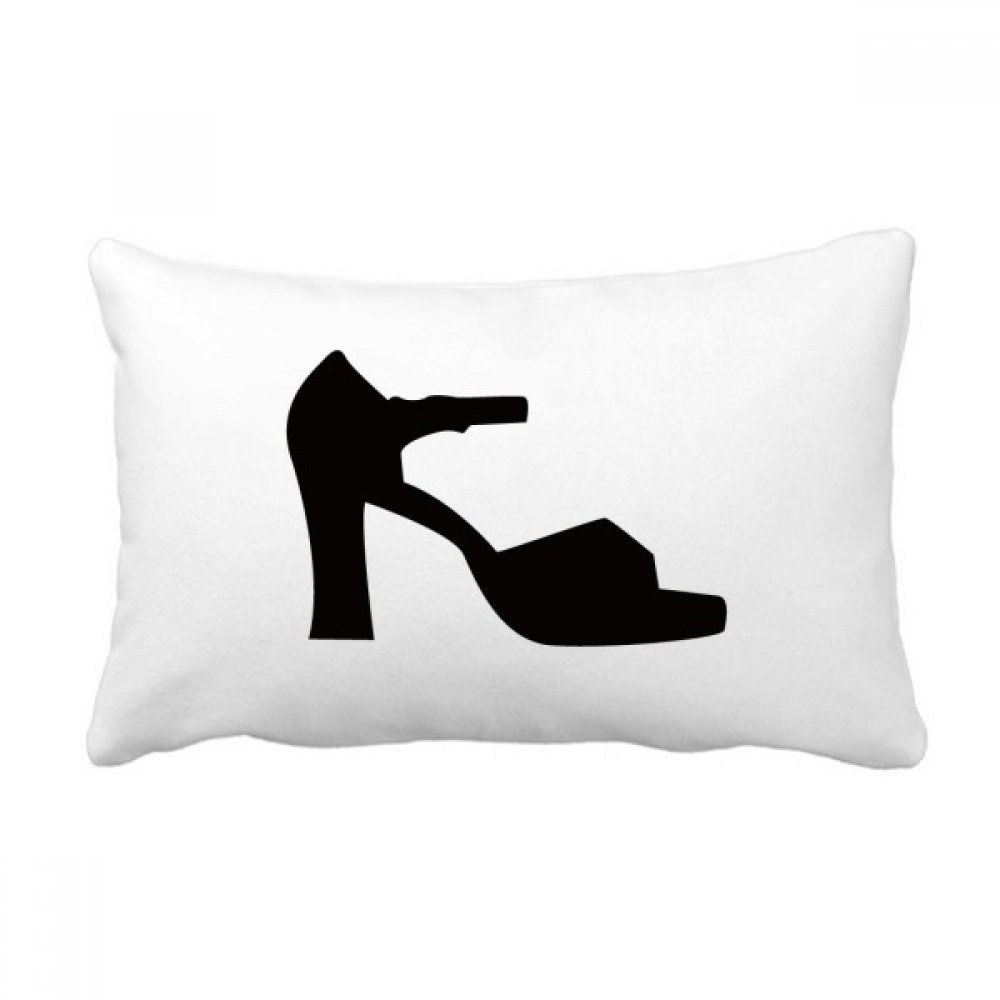 Coussin canapé décoratif multicolore à motif talons hauts pour décoration de chambre moderne