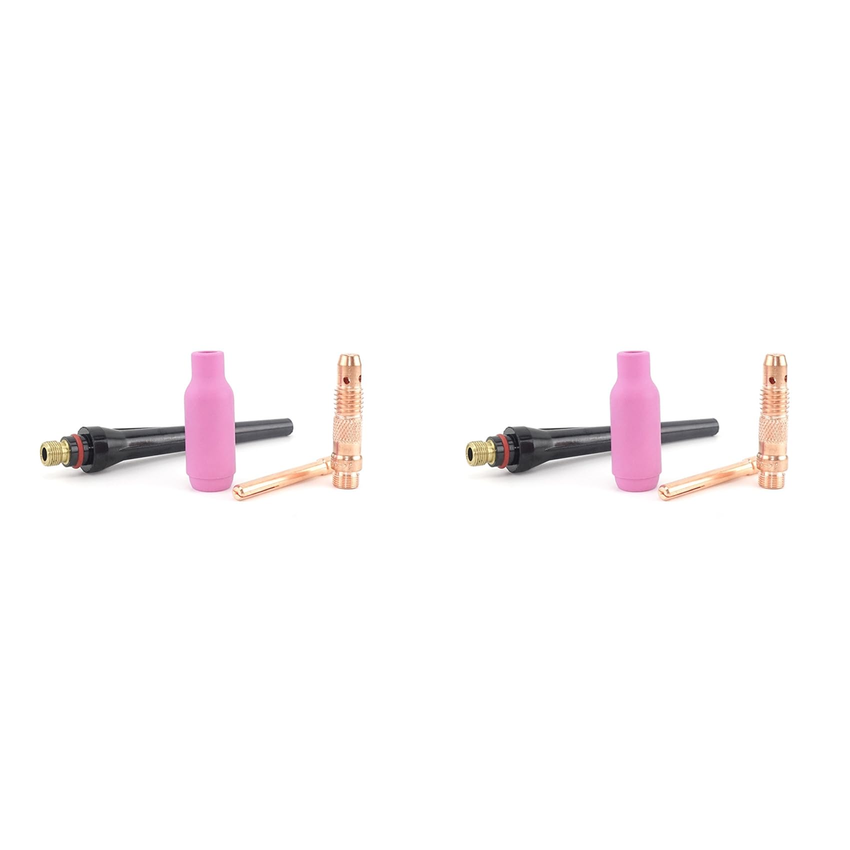 Jnchdghwa 8Pcs for WP26 WP17 WP18 TIG Welding Torch Consumables Electrodes Collet Tip Alumina Nozzle Cup Cap
