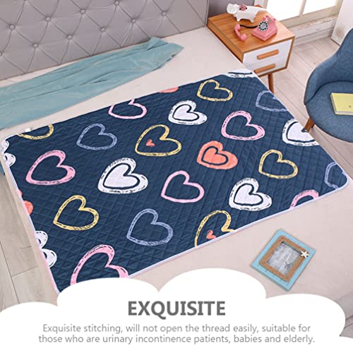 Healeved 2 Pcs Algodão Lavável Almofadas Incontinência Bed Pad Baby Mudança Pad Ponta de Treinamento
