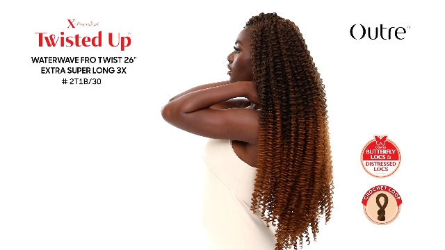 Amazon.com : Outre Xpression Twisted Up Waterwave Fro Twist 26
