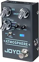JOYO Reverb Pedal 9 Digital Reverb Types with Modulation and Trail Function for Electric Guitar Effect (Atmosphere R-14)