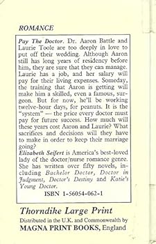 Hardcover Pay the Doctor (Thorndike Press Large Print Basic Series) [Large Print] Book