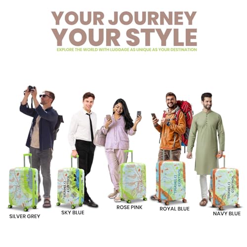Image of AMERICAN TRAVELLER THE Upland Trolley Bag | Anti-Theft Zippers | Light Weight, Expandable Travel Suitcase, Durable Hard Shell, TSA-Type Lock, Spinner, Anti-Theft Zippers