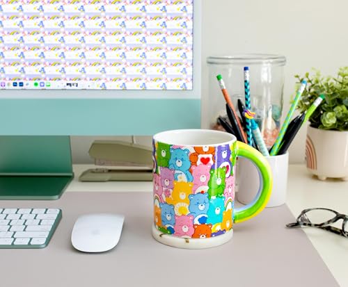 Taza de cerámica Silver Buffalo Care Bears 20 onzas miniatura 5