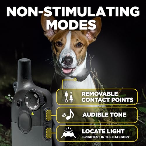Image of Dogtra 200iQ Professional Remote Training E Collar - 1 /2 Mile, 100 Precision Levels, IPX9K Waterproof, Tone & Vibration - Seamless No-Look Control Off-Leash Confidence for Dogs 10lb+