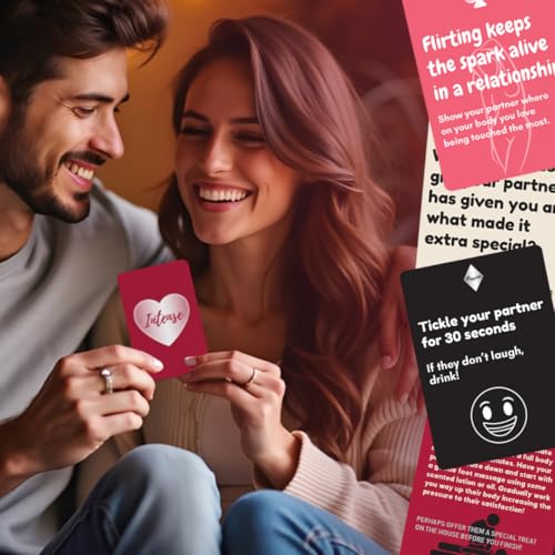 Jeu des couples Naughty or Nice : cartes démarreurs de conversation