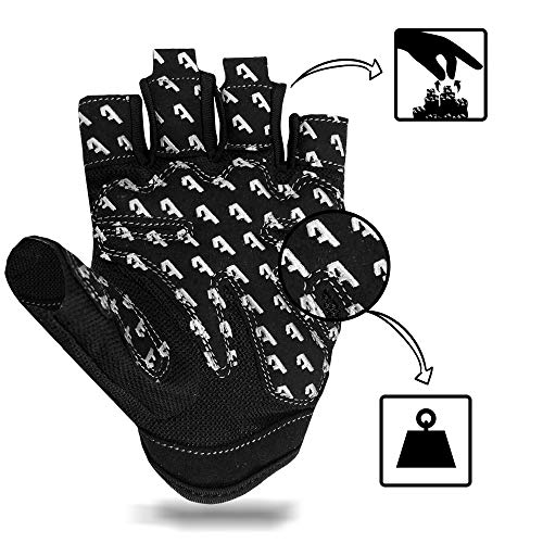Guantes de entrenamiento antideslizantes Alpha Choice S de camuflaje para fuerza 3