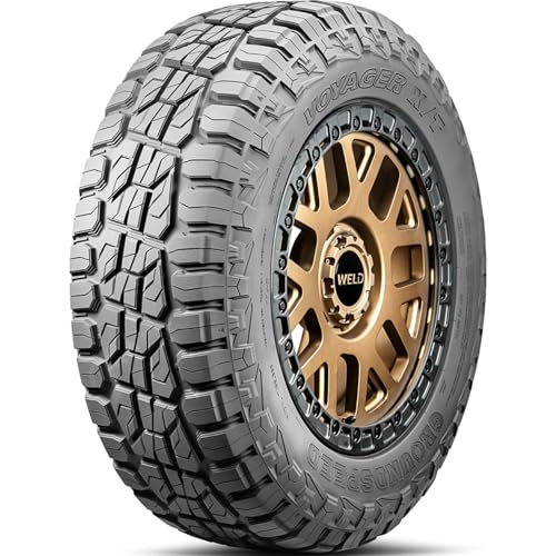 Groundspeed Voyager XT Truck/SUV X/T All-Terrain Mud Off-Road Radial Tire-225/65R17 225/65/17 225/65-17 102H Load Range SL 4-Ply BSW Black Side Wall UTQG 660AA
