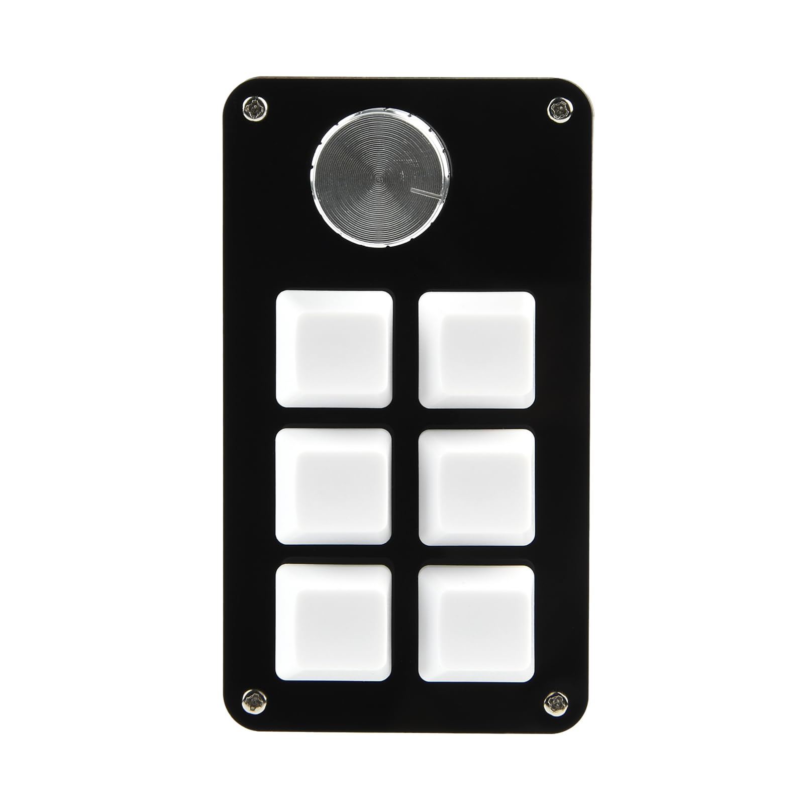 6 1 pokrętło Macropad przenośna klawiatura mechaniczna z podświetleniem dla graczy edytor wideo i programowalna klawiatura USB