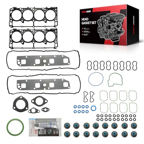 Image of Torchbeam Engine Cylinder Head Gasket Kit HS 26284 PT-1 Fit for 300 2005-2008,Aspen 2007-2008,Charger 06-08,Commander 06-08,Durango 04-08,Grand Cherokee 05-08,Magnum 05-08,Ram1500 /2500 /3500 03-08