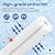 ICEPURE 20" x 4.5" Whole House Water Filter, 5 Micron Pleated Sediment Water Filters Replacement Cartridge for Well Water, Compatible with ECP5-BB, AP810-2, SPC-45-1005, CP5-BB, ECP1-20BB, 3 PACK