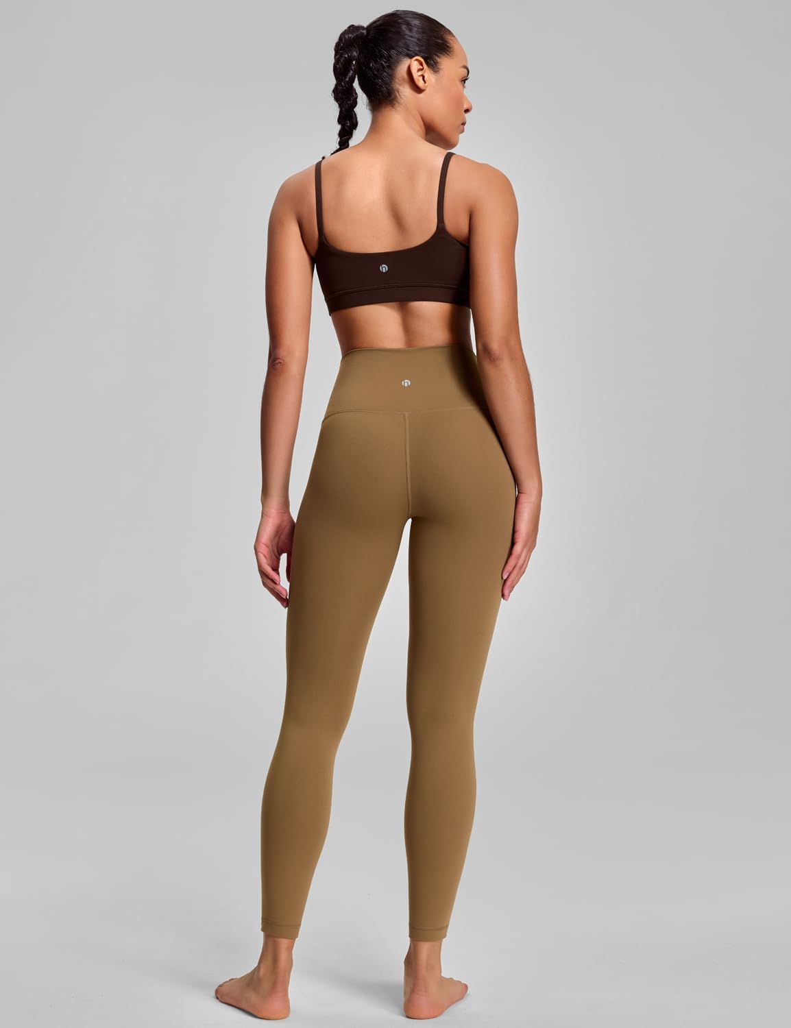 HeyNuts Pure&Plain x Yoga Pro Leggings 25'', Buttery Soft High Waisted 7/8 Lounge Yoga Pants - Image 2