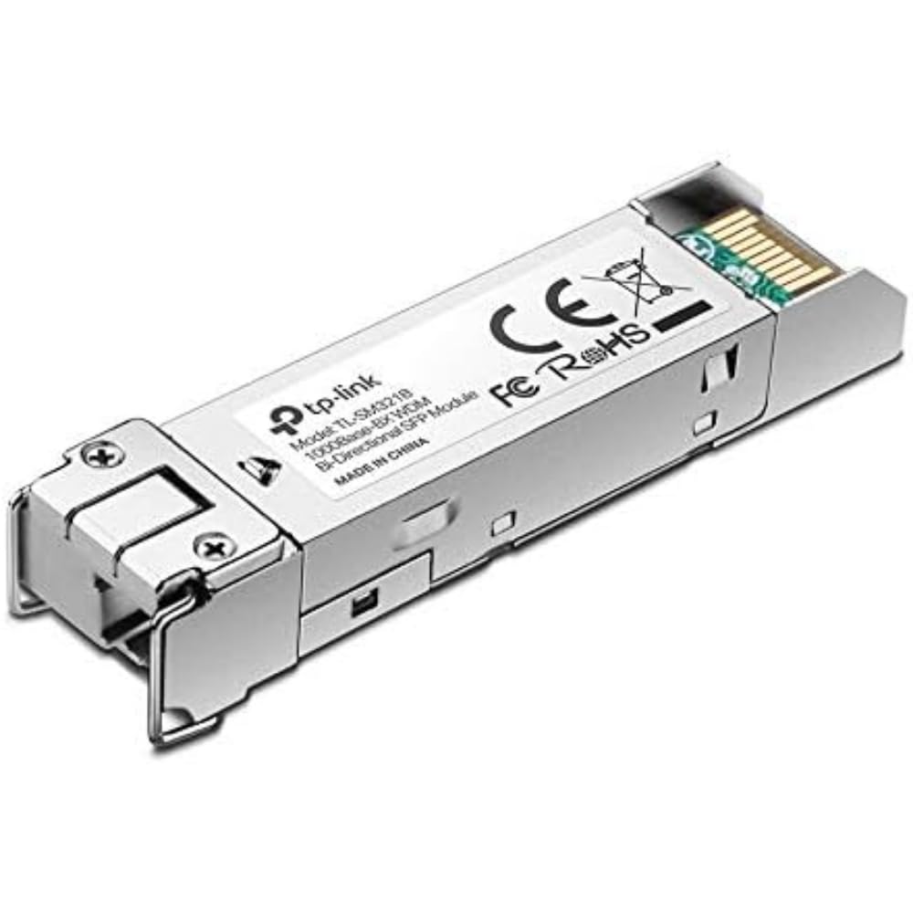 Tp-Link Gigabit 1000Base-Bx Bi-Directional Sfp Module, 1310Nm (Tx) 1550Nm (Rx)