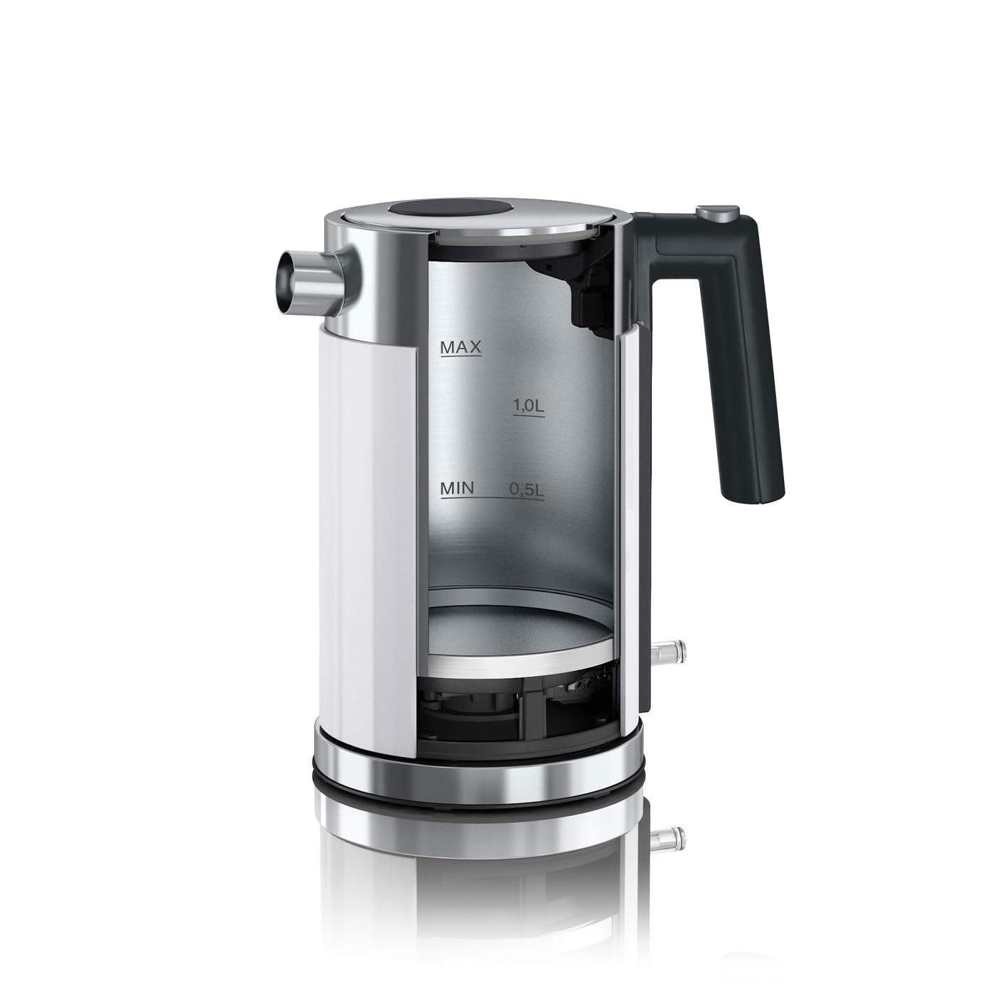 GRAEF RVS Waterkoker WK 61 - Wit Acrylic