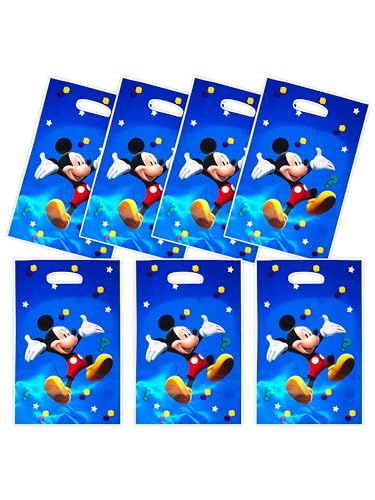 DXRZYS 30Pcs Birthday Party Favors Bags Goodie Candy Goodie Loot Bags for Kids Birthday Party (deep blue)
