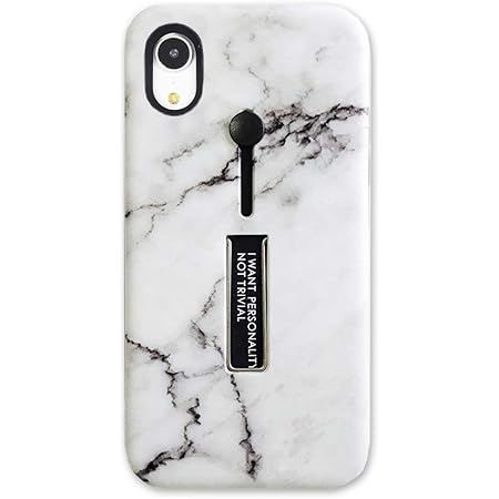 Amazon Co Jp Iphone Xr ケース Iphone Xrケース おしゃれ マーブル 大理石 マット Iphonexrカバー 2way機能 スタンド ホルダー機能付き Iphonexrケース スマホケース アイフォン スマートフォン カバー Iphonexr ホワイト 家電 カメラ