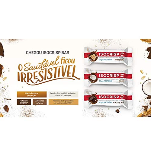 Barra de Proteína ISOCRISP Bar Vitafor 12 und. Chocolate