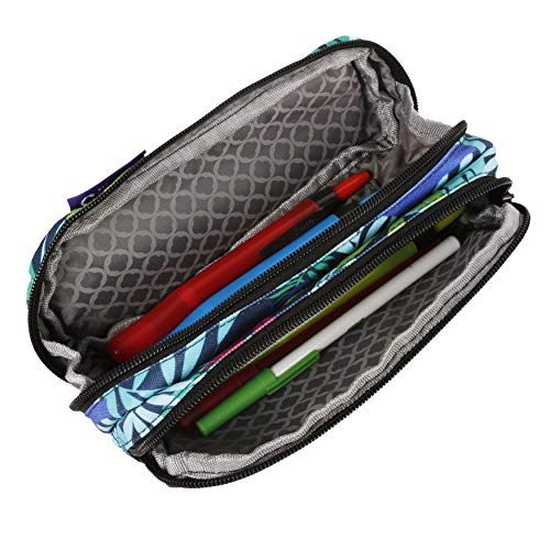Image of J World Jojo Cute Pencil Case for Kids & Adults. Soft Fabric Zip Pen Bag