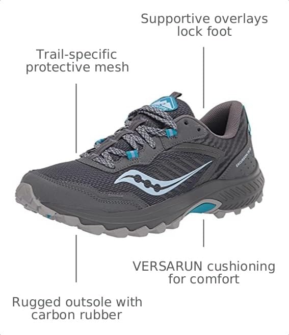 Image of Saucony Women's Excursion Tr15 Trail Running Shoes