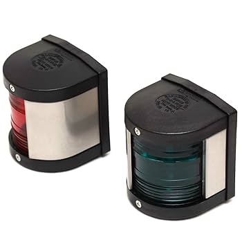 Amazon.com: Aqua Signal Boat Nav Bow Light 25200-1 | 12 Volt