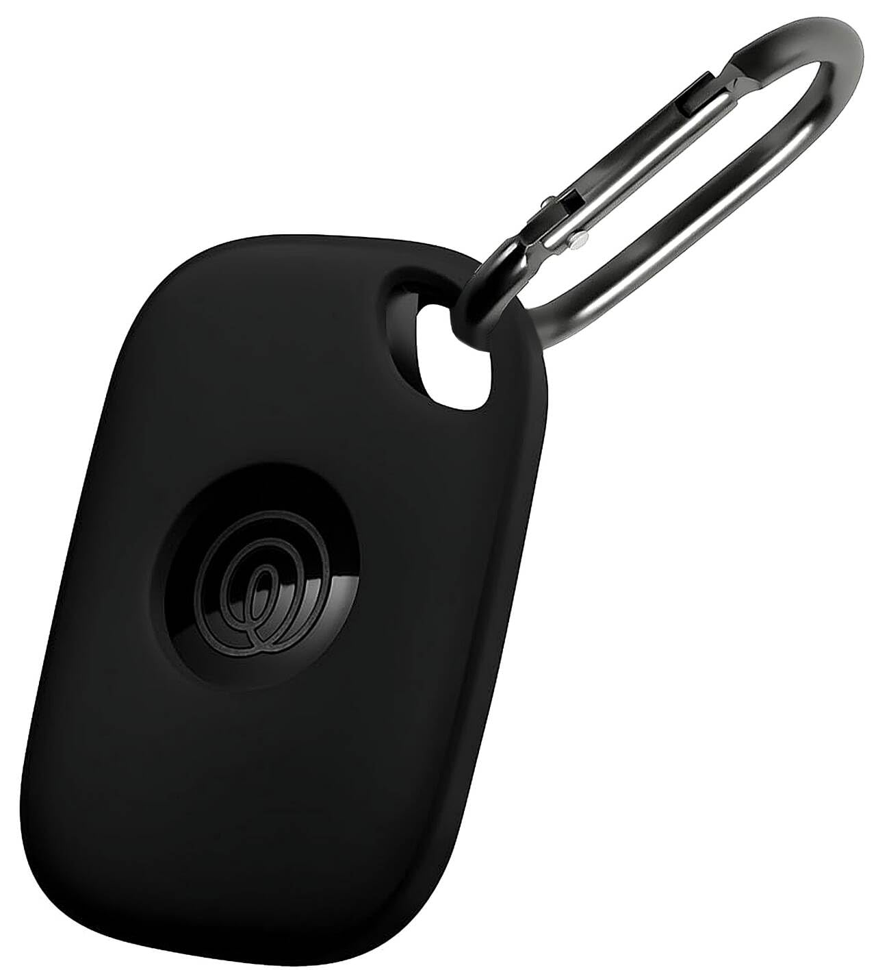 Geiomoo Silicone Case for Tile Pro (2024) Tracker, Soft Flexible Scratch Resistant Protective Cover with Carabiner (Black)-image-19