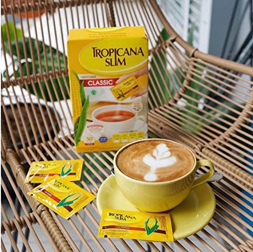 Tropicana Slim Sweetener Classic (50s x 2.5g) 125g - sweet taste good, like regular sugar sand