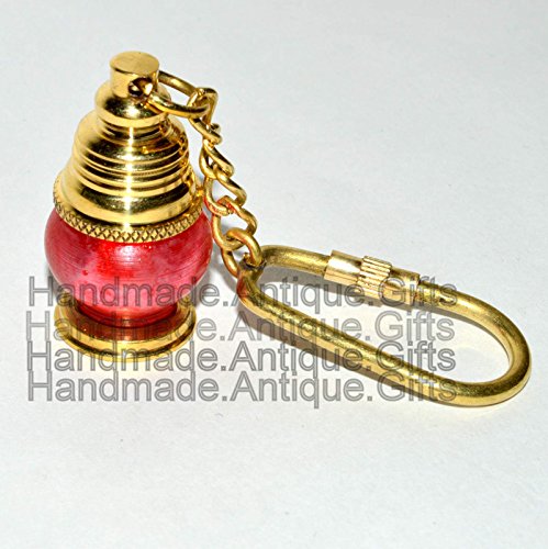 Preisvergleich Produktbild Nautisches Messing Lampe Laterne Schlüsselanhänger Messing Schlüsselanhänger