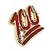One Hundred Lapel Pin - Keep It Real Perfect Score Exam Enamel Pin