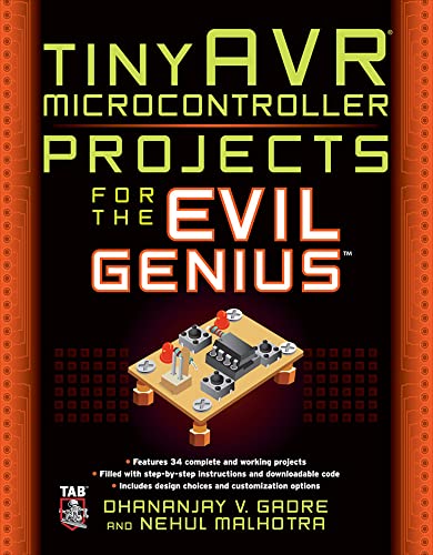 tinyAVR Microcontroller Projects for the Evil Genius (Evil Genius Series) view 2