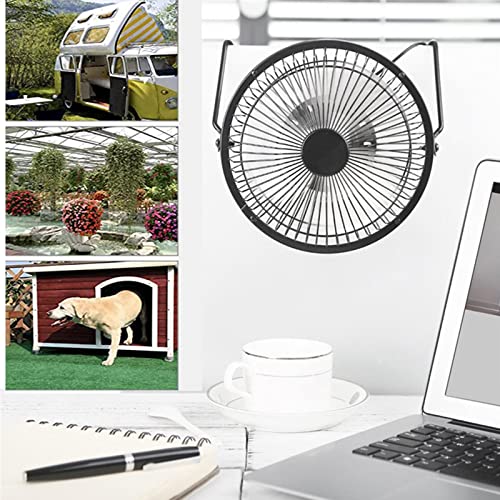 Mini ventilador de painel solar portátil 5W 4 polegadas Exaustor solar Ventilador movido a energia s