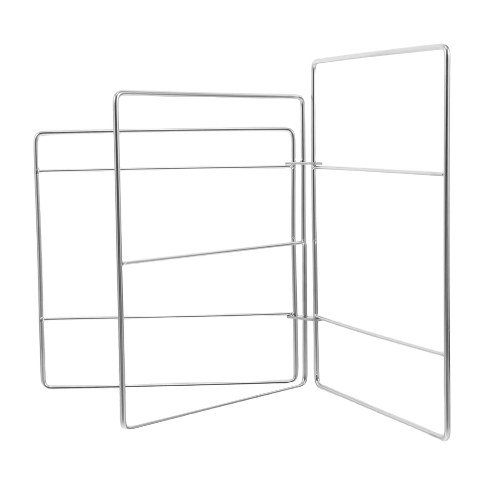Toallero plegable de acero inoxidable sin taladro con base estable para paños húmedos