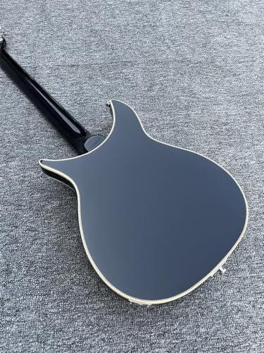 Guitare électrique 350 noire élégante et sa touche noble en palissandre