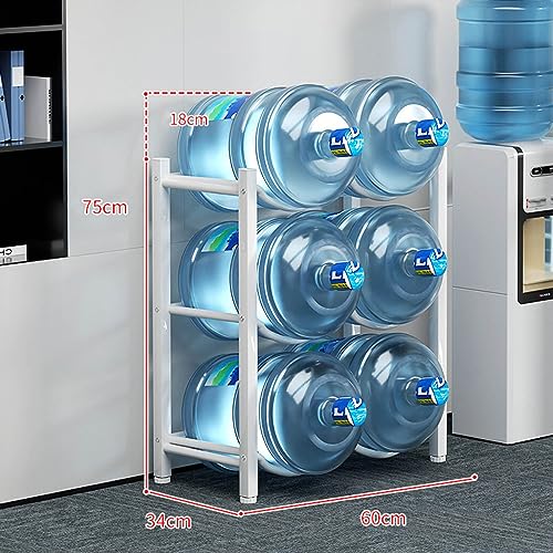 Présentoir de rangement métallique pour snacks et bouteilles d'eau - 2