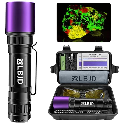 LBJD 365nm UV Black Light Flashlight