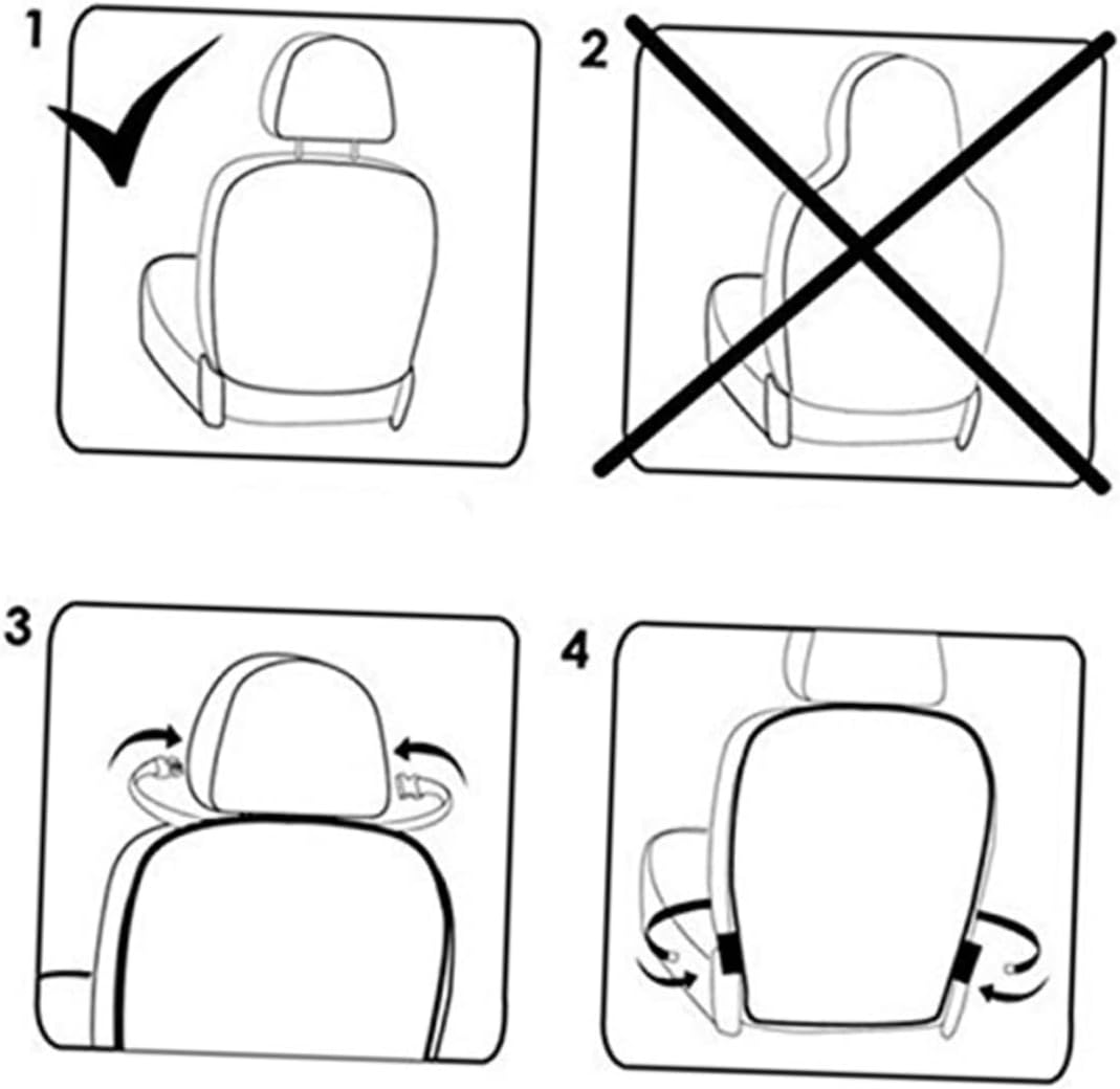 MAGICLULU 2pcs Car Seat Back Protectors Kick Protectors for Boys and Girls Cars Clean Cover