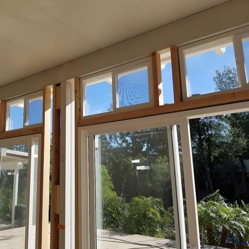 Ventana de aluminio horizontal para cobertizos y casas móviles 3