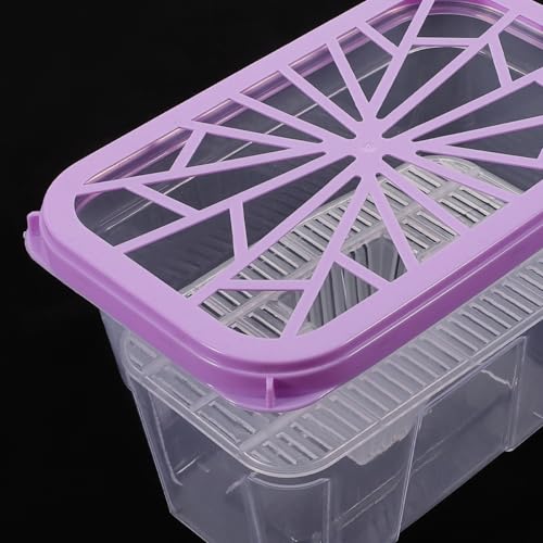 Image of Amosfun 4 Pack Empty Moisture Absorber Boxes Reusable Plastic Holders for Home Wardrobe Cabinet Use Compact for Use