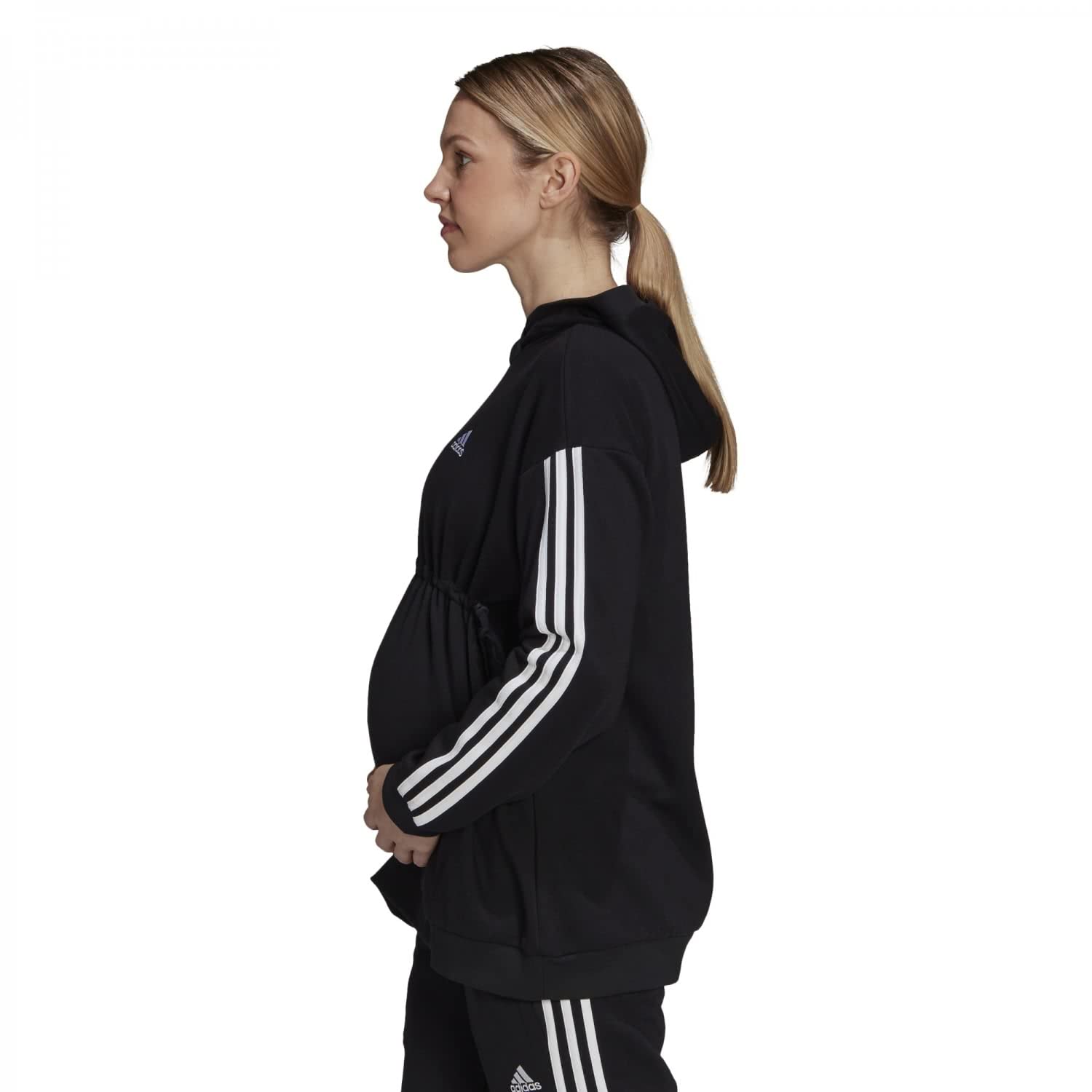 adidas Damen Kapuzenpullover Maternity