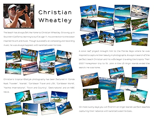 2023 Calendar Of Caribbean Beaches, By Christian Wheatley Photography, Caribbean Blues #TOP2