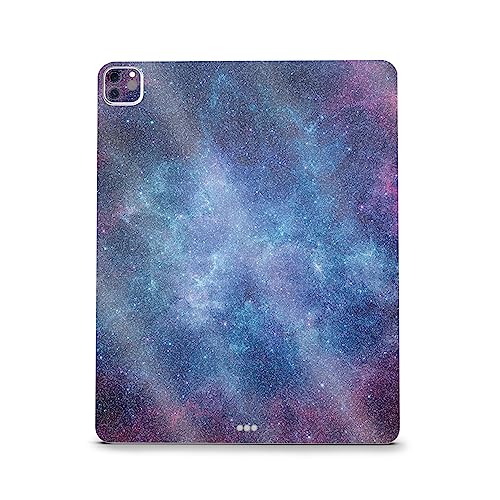 Image of MightySkins Carbon Fiber Skin Compatible with Apple iPad Pro 12.9 inch M2 6th Gen (2022) Full Wrap Kit - Nebula | Protective, Durable Textured Carbon Fiber Finish | Easy to Apply | Made in The USA