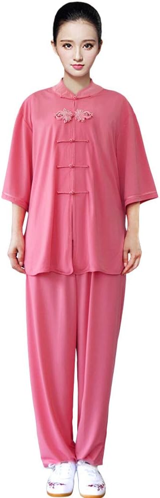 ZooBoo Women's Fashion Chinese Traditional Tai Chi Uniform Kung Fu Clothing