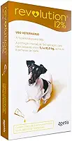 Antipulgas e Carrapatos Zoetis Revolution 12% para Cães de 5,1 a 10kg - 1 Pipeta