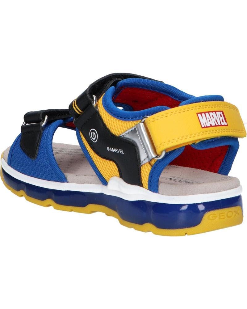 Geox J Sandal Android Boy, Sandalia Niños