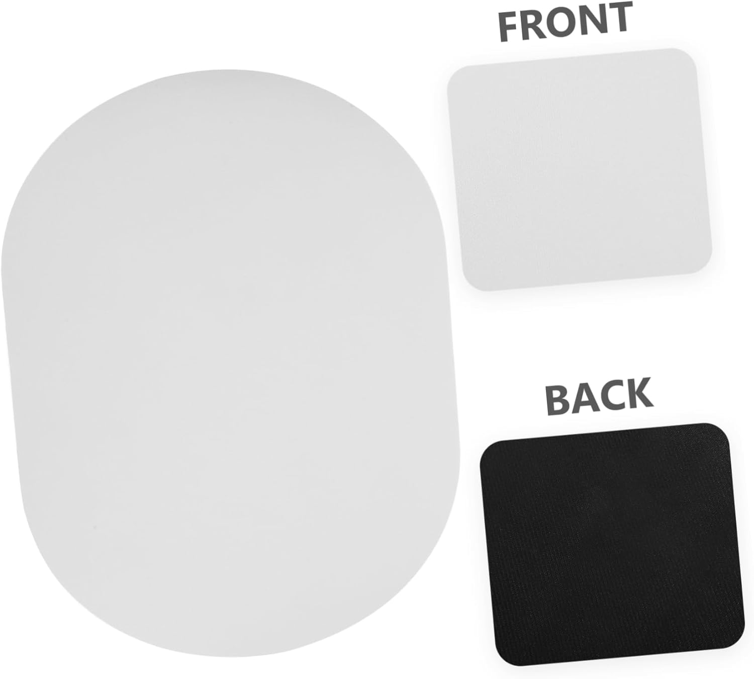 BESPORTBLE 5pcs Water Mat for Dog Bowl Cat Food Mat Absorbent Pet Feeding Placemat